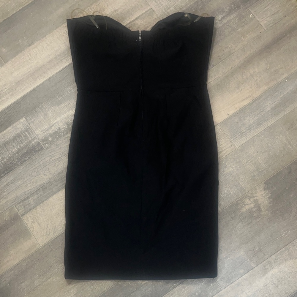Chic Strapless Black Dress - Picture 8 of 8